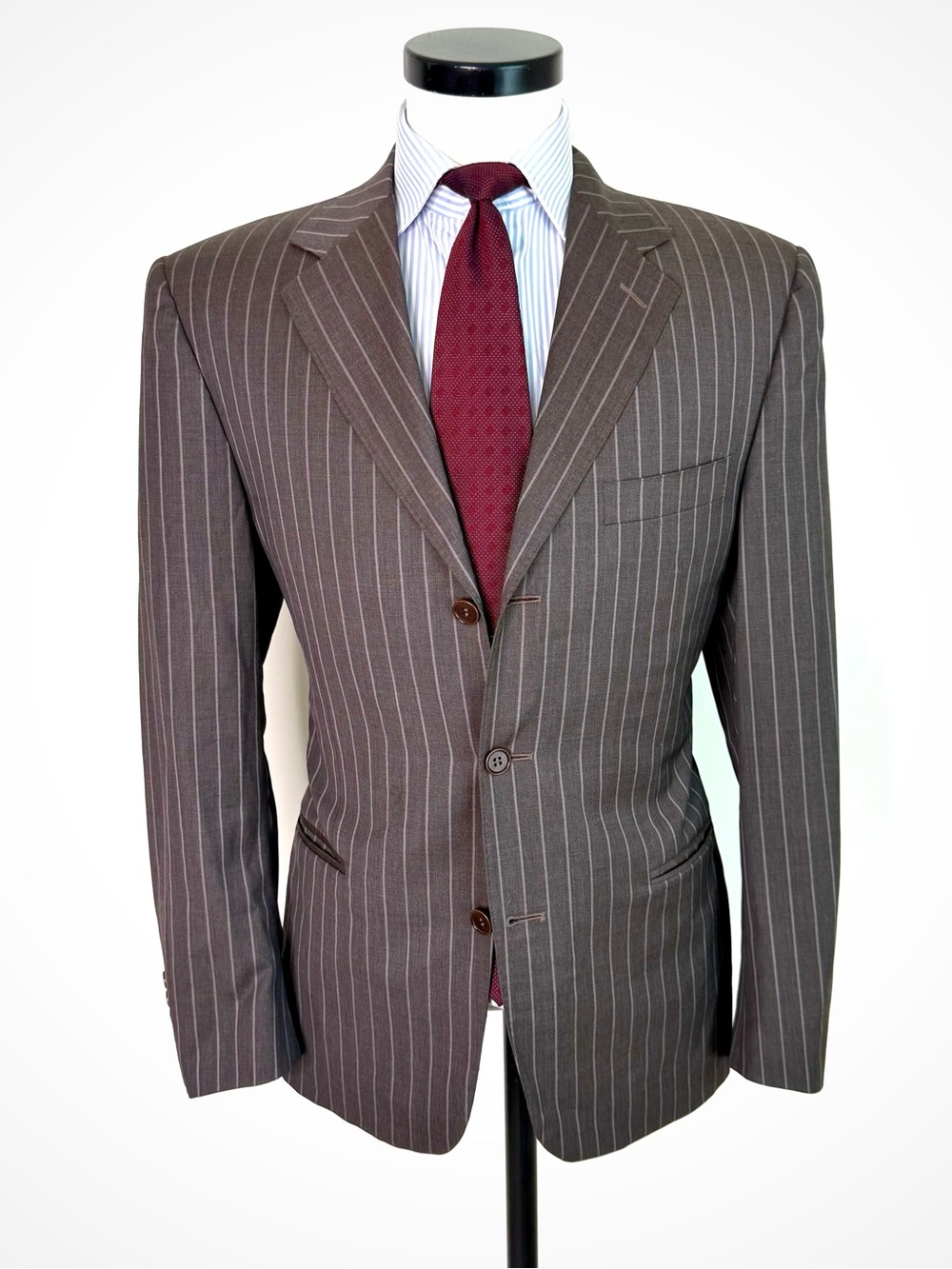 Canali Chalk Stripe Blazer | 38
